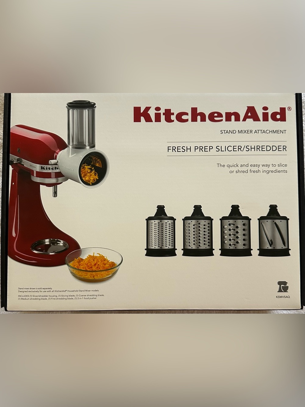 KitchenAid Fresh Prep Slicer/Shredder Attachment - 4 blades